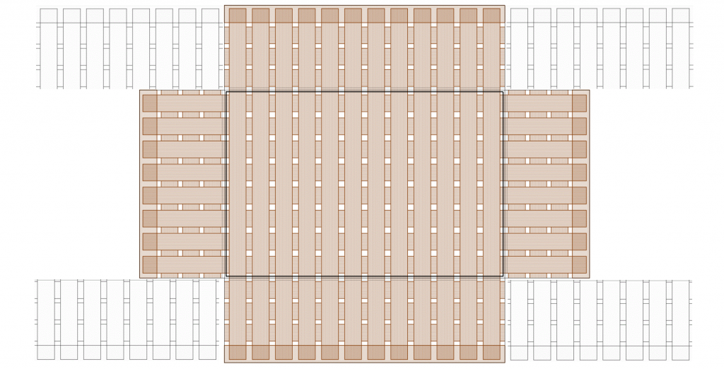 作成の展開図
プレビュー図に手動で追加